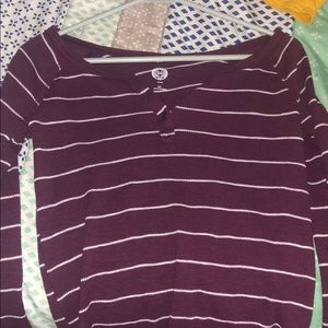 Striped long sleeve